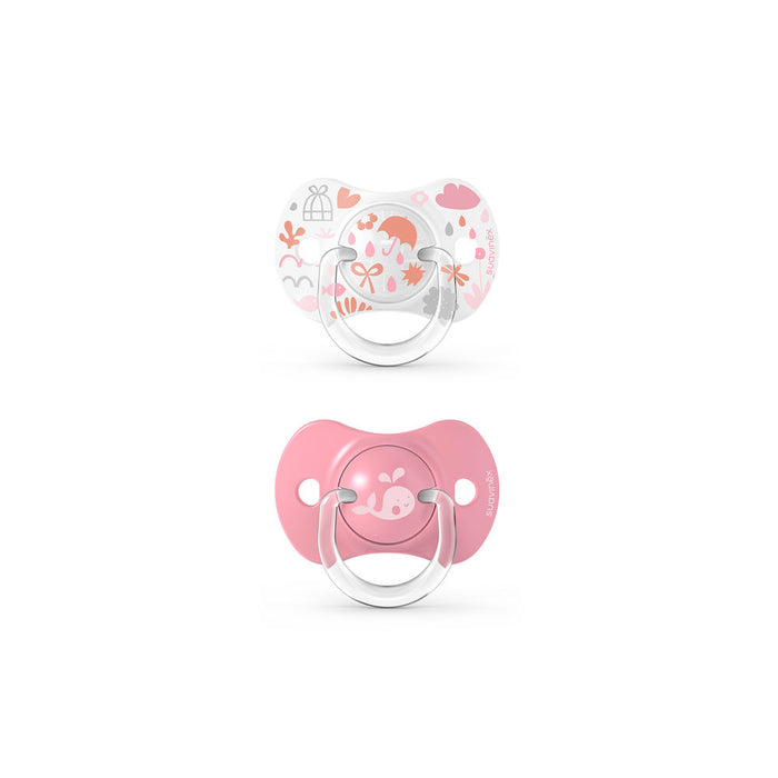 Suavinex Memories SX Pro Soother 18+months 2 Pack - Pink