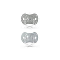 Suavinex Spread Joy SX Pro Silicone Soother 18+months 2 Pack - Silver