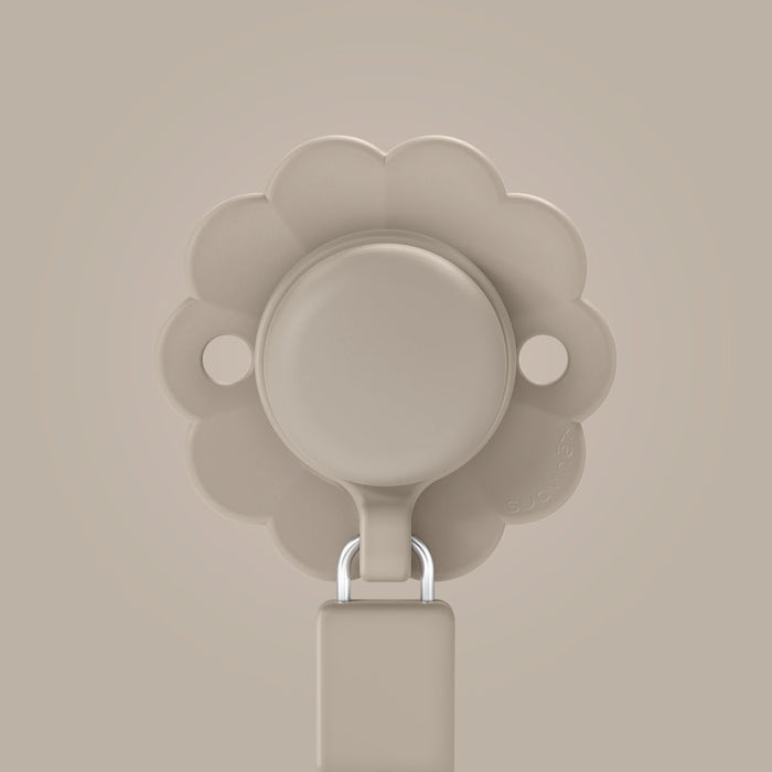Suavinex Wonder Silicone Soother Clip - Grey Cloud