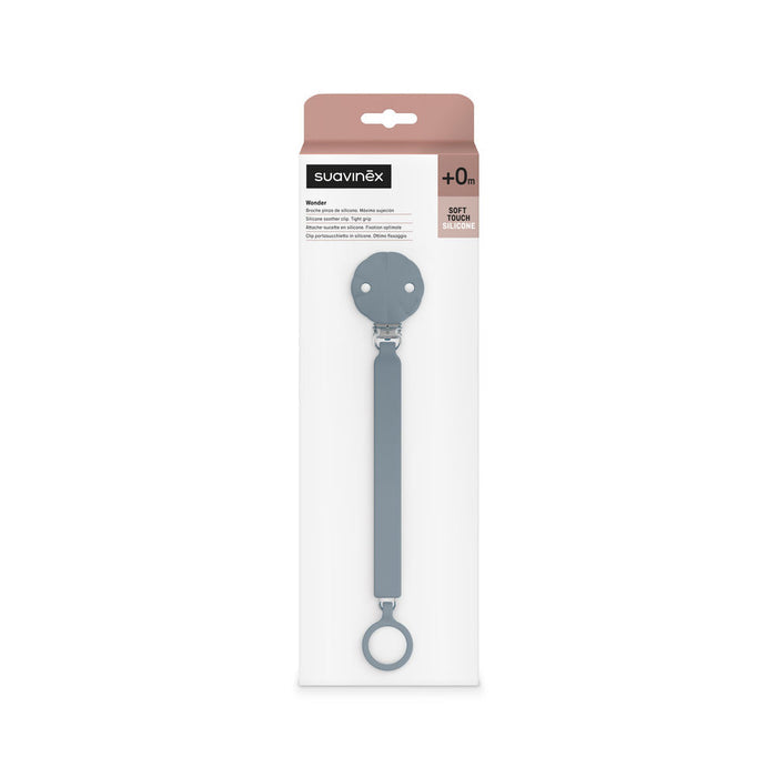 Suavinex Wonder Silicone Soother Clip - Spring Lake