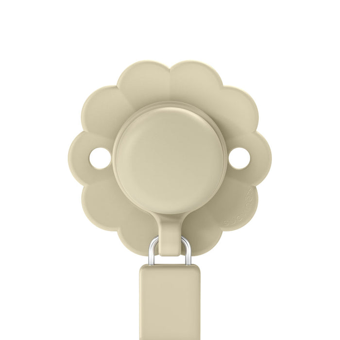 Suavinex Wonder Silicone Soother Clip - Whitecap Grey