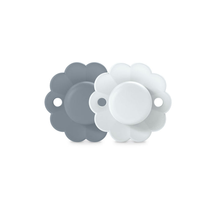 Suavinex Wonder SX Pro Soother 0-6 Months 2 Pack - Spring Lake/Illusion Blue