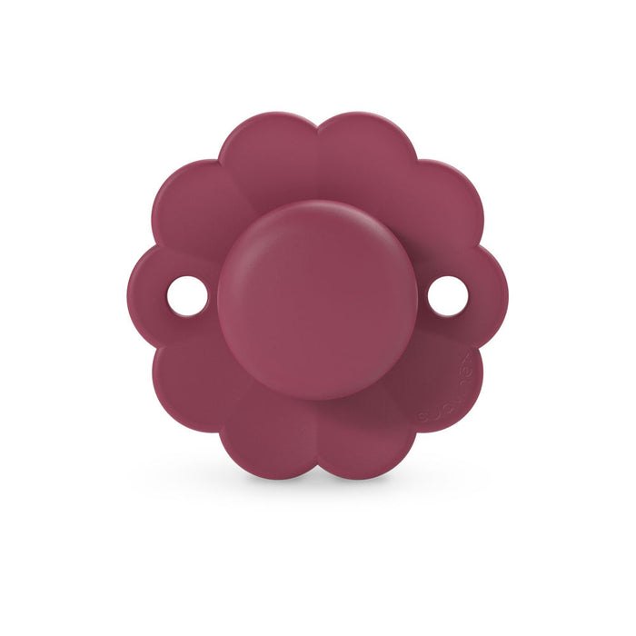 Suavinex Wonder SX Pro Soother 6-18 Months 2 Pack - Magenta/Mauve Chalk