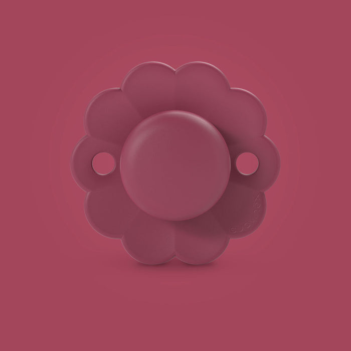 Suavinex Wonder SX Pro Soother 6-18 Months 2 Pack - Magenta/Mauve Chalk