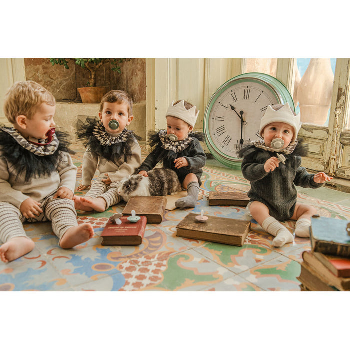 Suavinex Wonder SX Pro Soother 6-18 Months 2 Pack - Whitecap Grey/Raw Umber
