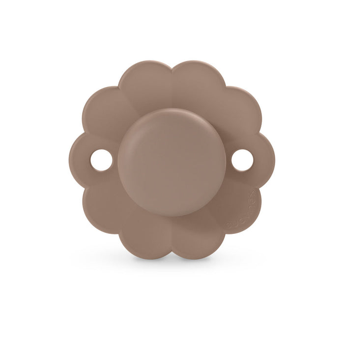 Suavinex Wonder SX Pro Soother 6-18 Months 2 Pack - Whitecap Grey/Raw Umber