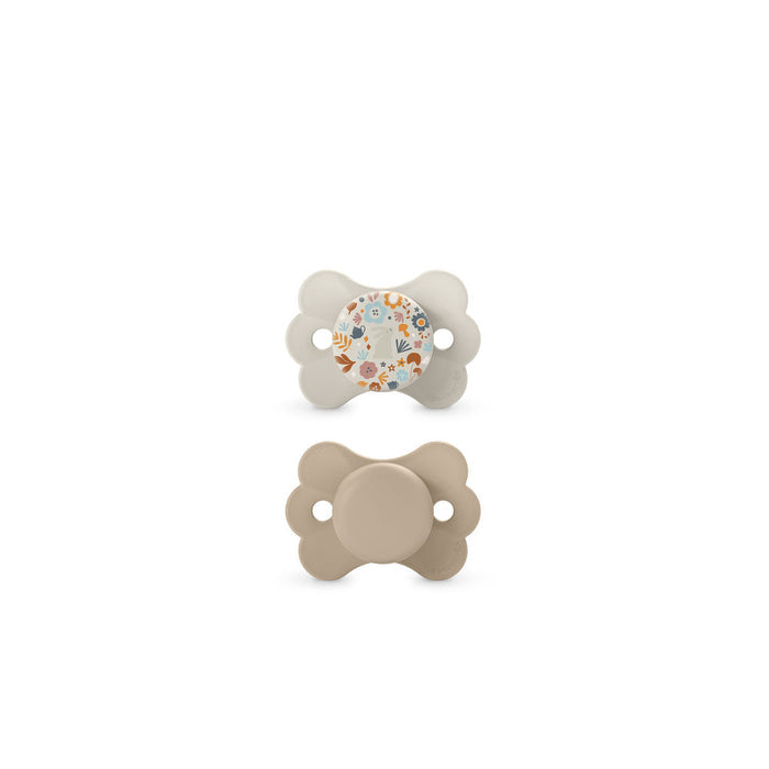 Suavinex Wonderland Butterfly SX Pro Soother 6-18 Months 2 Pack - Liberty Neutral