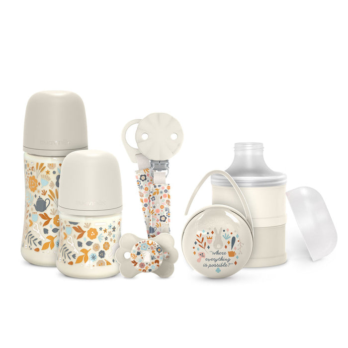 Suavinex Wonderland Welcome Baby Gift Set 6 Pieces - Beige
