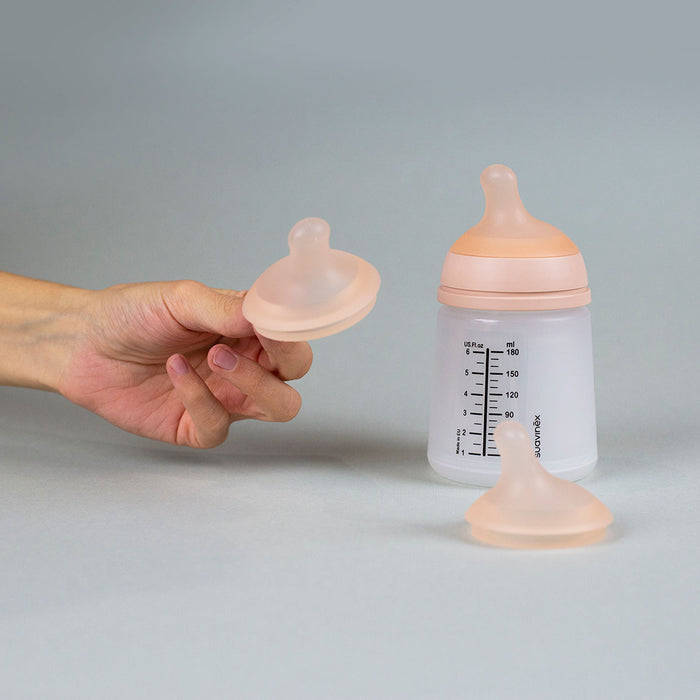 Suavinex Zero Zero Silicone Teat x 2 - Slow Flow 0M