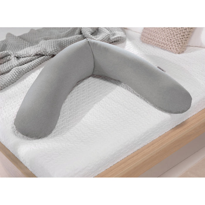 Theraline The Original Maternity and Nursing Pillow - Melange Mid Grey Bamboo
