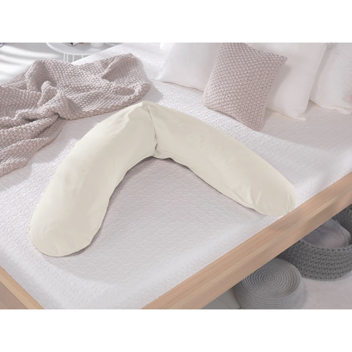 Theraline The Original Maternity and Nursing Pillow - Pebble Grey Bamboo