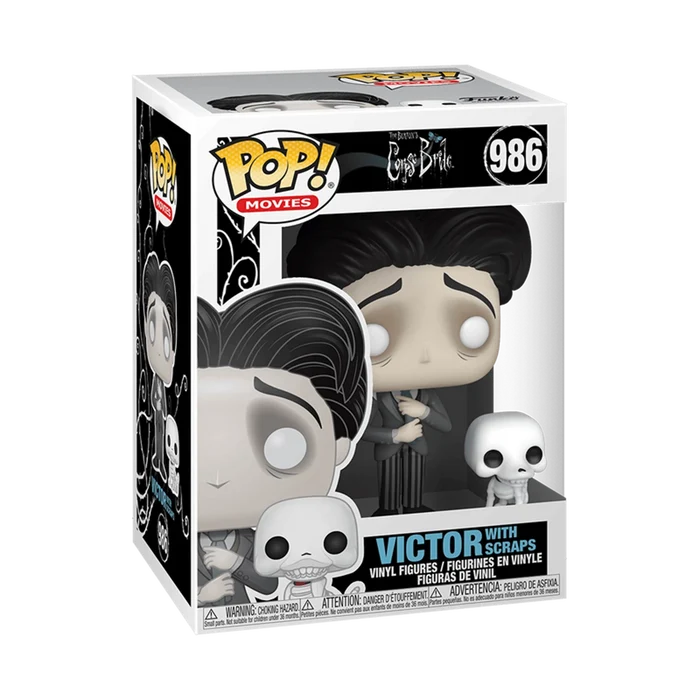Tim Burton's Corpse Bride - Victor with Scraps - Funko Pop! Movies (986)