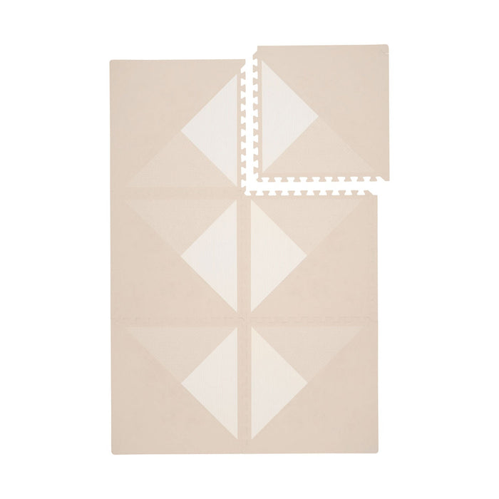 Toddlekind Prettier Puzzle Playmat - Kyte - Mocha