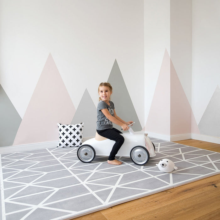 Toddlekind Prettier Puzzle Playmat - Nordic - Pebble