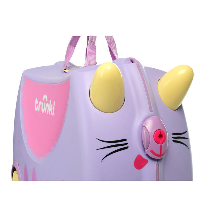 Trunki Glide Ride-on Luggage - Cassie the Cat