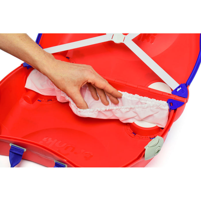 Trunki Glide Ride-on Luggage - Frank the Firetruck