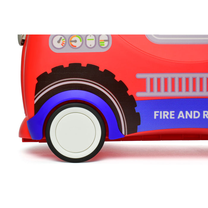 Trunki Glide Ride-on Luggage - Frank the Firetruck