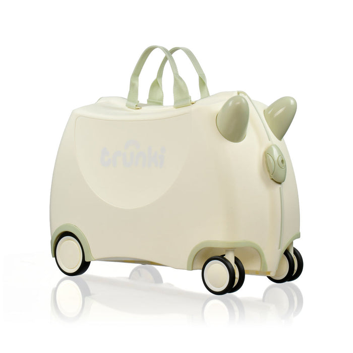 Trunki Glide Ride-on Luggage - Solid White