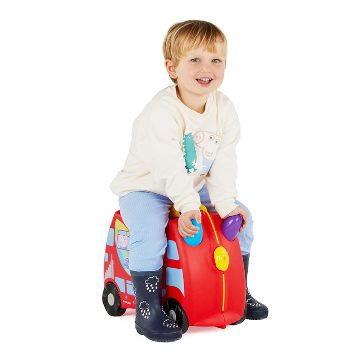Trunki Peppa Pig x Trunki Ride - On Suitcase