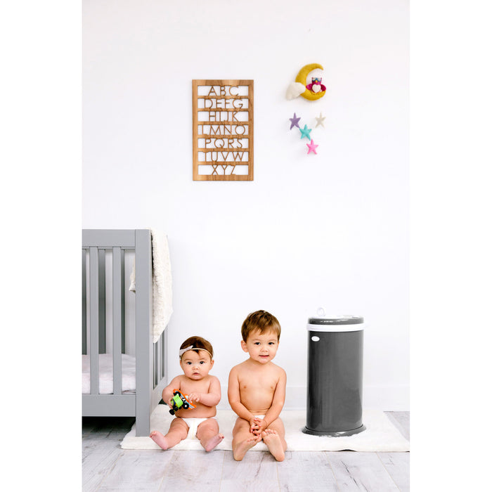 Ubbi Nappy Pail - Dark Grey