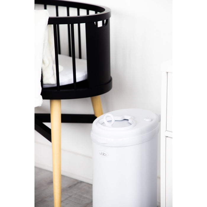 Ubbi Nappy Pail - Matte White